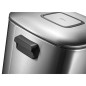 EKO Cubo de basura de pedal Regent 20 L plateado mate EKO Cubo de basura de pedal Regent 20 L plateado mate