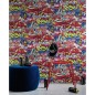 Noordwand Papel de pared Good Vibes Graffiti rosa y naranja Noordwand Papel de pared Good Vibes Graffiti rosa y naranja