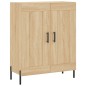 vidaXL Aparador alto madera contrachapada color roble 69,5x34x180 cm vidaXL Aparador alto madera contrachapada color roble 69,5x34x180 cm