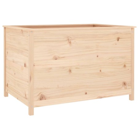 vidaXL Arriate elevado de jardín madera maciza pino 119,5x82,5x78 cm