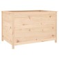 vidaXL Arriate elevado de jardín madera maciza pino 119,5x82,5x78 cm