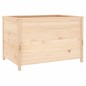 vidaXL Arriate elevado de jardín madera maciza pino 119,5x82,5x78 cm