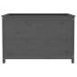 vidaXL Arriate elevado de jardín madera de pino gris 119,5x82,5x78 cm vidaXL Arriate elevado de jardín madera de pino gris 119,5x82,5x78 cm