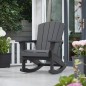 Keter Silla mecedora Adirondack Troy color grafito Keter Silla mecedora Adirondack Troy color grafito