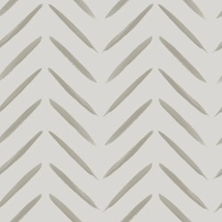 DUTCH WALLCOVERINGS Papel pintado Chevron gris taupe