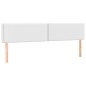 vidaXL Cama box spring colchón y LED cuero sintético blanco 200x200 cm vidaXL Cama box spring colchón y LED cuero sintético blanco 200x200 cm