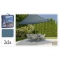 ProGarden Toldo cuadrado azul 3x3 m ProGarden Toldo cuadrado azul 3x3 m