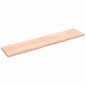 vidaXL Encimera de baño madera maciza sin tratar 200x40x(2-4) cm vidaXL Encimera de baño madera maciza sin tratar 200x40x(2-4) cm