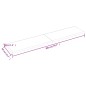 vidaXL Encimera de baño madera maciza sin tratar 200x40x(2-4) cm vidaXL Encimera de baño madera maciza sin tratar 200x40x(2-4) cm