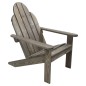 ProGarden Tumbona de exterior Adirondack madera ProGarden Tumbona de exterior Adirondack madera