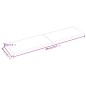 vidaXL Encimera de baño madera maciza sin tratar 200x50x(2-4) cm vidaXL Encimera de baño madera maciza sin tratar 200x50x(2-4) cm