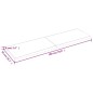 vidaXL Encimera baño madera maciza tratada marrón claro 180x50x(2-6)cm vidaXL Encimera baño madera maciza tratada marrón claro 180x50x(2-6)cm