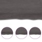 vidaXL Encimera baño madera maciza tratada gris oscuro 220x40x(2-6) cm vidaXL Encimera baño madera maciza tratada gris oscuro 220x40x(2-6) cm