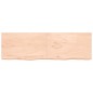 vidaXL Encimera de baño madera maciza sin tratar 200x60x(2-6) cm vidaXL Encimera de baño madera maciza sin tratar 200x60x(2-6) cm
