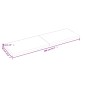 vidaXL Encimera de baño madera maciza sin tratar 200x60x(2-6) cm vidaXL Encimera de baño madera maciza sin tratar 200x60x(2-6) cm
