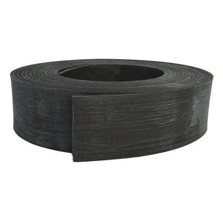 Nature Bordura de jardín negro 14 cm x 10 m 7mm