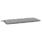 vidaXL Cojines de banco de jardín 2 uds tela Oxford gris 120x50x7 cm vidaXL Cojines de banco de jardín 2 uds tela Oxford gris 120x50x7 cm
