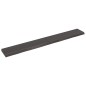 vidaXL Encimera baño madera maciza tratada gris oscuro 220x30x(2-6) cm vidaXL Encimera baño madera maciza tratada gris oscuro 220x30x(2-6) cm