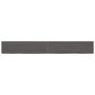 vidaXL Encimera baño madera maciza tratada gris oscuro 220x30x(2-6) cm vidaXL Encimera baño madera maciza tratada gris oscuro 220x30x(2-6) cm