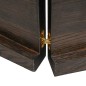 vidaXL Encimera baño madera maciza tratada gris oscuro 180x30x(2-4) cm vidaXL Encimera baño madera maciza tratada gris oscuro 180x30x(2-4) cm