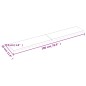 vidaXL Encimera baño madera maciza tratada gris oscuro 180x30x(2-4) cm vidaXL Encimera baño madera maciza tratada gris oscuro 180x30x(2-4) cm