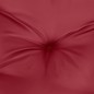 vidaXL Cojines de banco de jardín 2 uds rojo tinto 120x50x7 cm vidaXL Cojines de banco de jardín 2 uds rojo tinto 120x50x7 cm