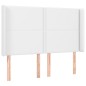vidaXL Cama box spring colchón y LED cuero sintético blanco 140x190 cm vidaXL Cama box spring colchón y LED cuero sintético blanco 140x190 cm