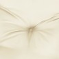 vidaXL Cojines de banco de jardín 2 uds blanco crema 150x50x7 cm vidaXL Cojines de banco de jardín 2 uds blanco crema 150x50x7 cm