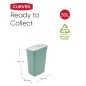 Curver Cubo de basura Ready to Collect verde menta 30 L Curver Cubo de basura Ready to Collect verde menta 30 L