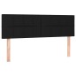 vidaXL Cama box spring con colchón tela negro 140x190 cm vidaXL Cama box spring con colchón tela negro 140x190 cm