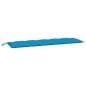 vidaXL Cojines de banco de jardín 2 uds azul claro 180x50x7 cm vidaXL Cojines de banco de jardín 2 uds azul claro 180x50x7 cm