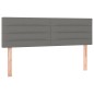 vidaXL Cama box spring con colchón tela gris oscuro 140x200 cm vidaXL Cama box spring con colchón tela gris oscuro 140x200 cm