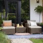 Keter Otomana de exterior California color capuchino Keter Otomana de exterior California color capuchino