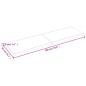 vidaXL Encimera baño madera maciza tratada gris oscuro 180x50x(2-6) cm vidaXL Encimera baño madera maciza tratada gris oscuro 180x50x(2-6) cm