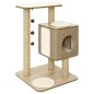 Jack and Vanilla Casa rascador para gatos Molly marrón 56x56x86 cm Jack and Vanilla Casa rascador para gatos Molly marrón 56x56x86 cm