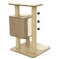 Jack and Vanilla Casa rascador para gatos Molly marrón 56x56x86 cm Jack and Vanilla Casa rascador para gatos Molly marrón 56x56x86 cm