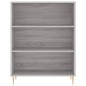 vidaXL Aparador alto madera de ingeniería gris Sonoma 69,5x32,5x180 cm vidaXL Aparador alto madera de ingeniería gris Sonoma 69,5x32,5x180 cm