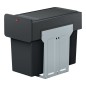 Hailo Cubo de basura empotrado EcoLine negro 3x10 L Hailo Cubo de basura empotrado EcoLine negro 3x10 L