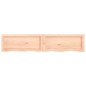 vidaXL Encimera de baño madera maciza sin tratar 140x30x(2-4) cm vidaXL Encimera de baño madera maciza sin tratar 140x30x(2-4) cm