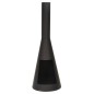 ProGarden Chimenea con tubo Ambient negro 100 cm ProGarden Chimenea con tubo Ambient negro 100 cm