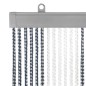 Travellife Cortina antimoscas para puerta Korda azul y blanco 190x60cm Travellife Cortina antimoscas para puerta Korda azul y blanco 190x60cm
