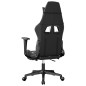 vidaXL Silla gaming con reposapiés cuero sintético negro camuflaje vidaXL Silla gaming con reposapiés cuero sintético negro camuflaje
