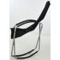 ProGarden Silla mecedora plegable negro ProGarden Silla mecedora plegable negro