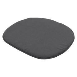 Madison Cojín de asiento Panama 2 unidades gris 39x36 cm