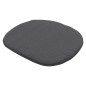 Madison Cojín de asiento Panama 2 unidades gris 39x36 cm Madison Cojín de asiento Panama 2 unidades gris 39x36 cm