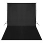 vidaXL Kit de estudio fotográfico con set de luces, fondo y reflector vidaXL Kit de estudio fotográfico con set de luces, fondo y reflector