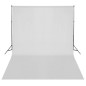 vidaXL Kit de estudio fotográfico con set de luces, fondo y reflector vidaXL Kit de estudio fotográfico con set de luces, fondo y reflector