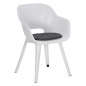 Madison Cojín de asiento Panama 2 unidades gris 39x36 cm Madison Cojín de asiento Panama 2 unidades gris 39x36 cm