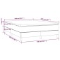 vidaXL Cama box spring con colchón tela azul 140x200 cm vidaXL Cama box spring con colchón tela azul 140x200 cm