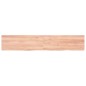 vidaXL Encimera baño madera maciza tratada marrón claro 160x30x(2-4)cm vidaXL Encimera baño madera maciza tratada marrón claro 160x30x(2-4)cm